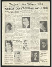 The Northern Normal News, 1923-10-09