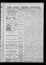 The Daily Mining Journal, 1890-04-18