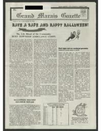 Grand Marais Gazette, 1995-10-19