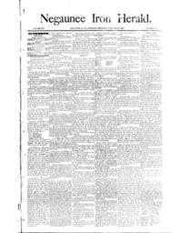 Negaunee Iron Herald, 1887-01-20