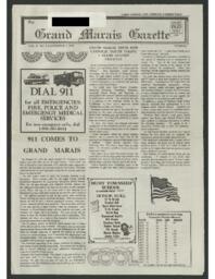 Grand Marais Gazette, 1995-11-02