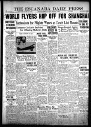 The Escanaba Daily Press, 1927-09-10