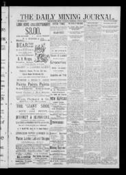 The Daily Mining Journal, 1890-06-03