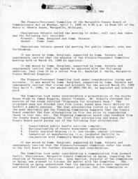 Finance and Personnel Committee, 1986-04-07