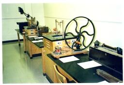 Physics Lab Stations (Part of the NMU Historic Photographs Collection)