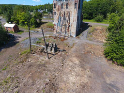 Photograph of Champion Mine Shafthouse #4 after Vegetation Removal (9 of 13)