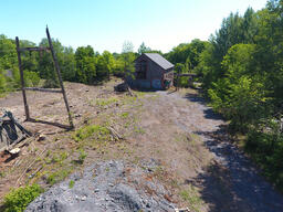 Photograph of Champion Mine Shafthouse #4 after Vegetation Removal (2 of 13)