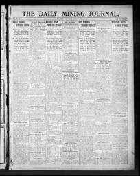 The Daily Mining Journal, 1909-10-01