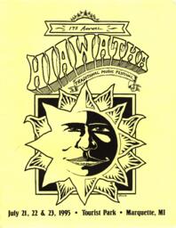 Hiawatha Music Festival Program, 1995