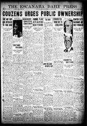 The Escanaba Daily Press, 1923-01-28