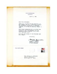 Letters from U.S. and State Officials