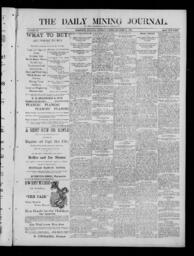 The Daily Mining Journal, 1885-12-26