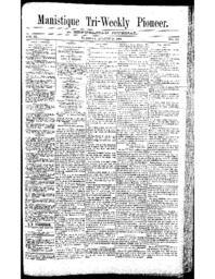 Manistique Tri-Weekly Pioneer, 1888-08-21