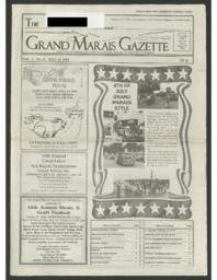 Grand Marais Gazette, 1999-07-15