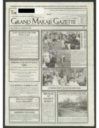 Grand Marais Gazette, 2004-04-15