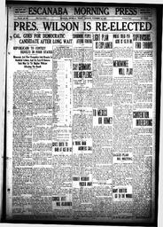 Escanaba Morning Press, 1916-11-10