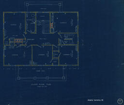 Champion Copper Company Doctor's House at Painesdale Drawing (3 of 13)