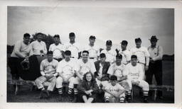 Ontonagon Baseball Team with Managers and Coaches