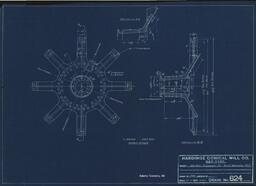 Spider Trunnion for 6?-0? diameter mill