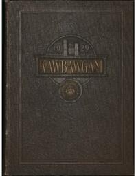 1929 Kawbawgam yearbook