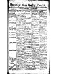 Manistique Semi-Weekly Pioneer, 1892-07-26