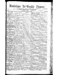 Manistique Tri-Weekly Pioneer, 1888-07-07