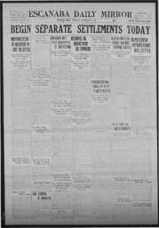 Escanaba Daily Mirror, 1922-09-14