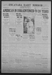 Escanaba Daily Mirror, 1922-05-25