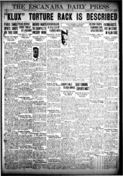 The Escanaba Daily Press, 1923-01-07