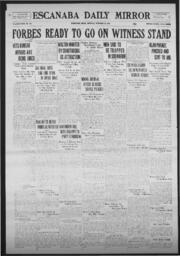 Escanaba Daily Mirror, 1923-10-29