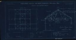 Champion Mine Engine House Roof Plan