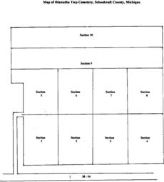 Hiawatha Township Cemetery Map