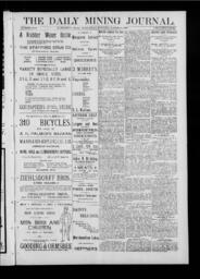 The Daily Mining Journal, 1896-03-25