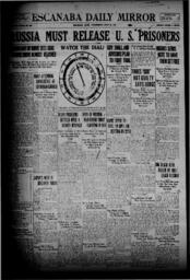 Escanaba Daily Mirror, 1921-07-27