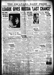 The Escanaba Daily Press, 1939-12-12