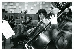 Violinists and Cellists Practicing (Part of the NMU Historic Photographs Collection)