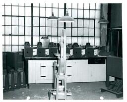 View of Equipment in Empty Shop (Part of the NMU Historic Photographs Collection)