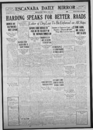 Escanaba Daily Mirror, 1923-06-04