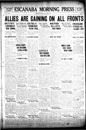 Escanaba Morning Press, 1918-09-24