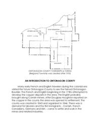 Ontonagon County 1910 Census Statistics