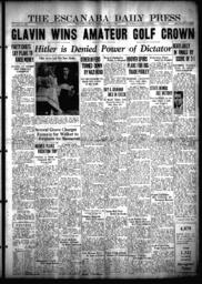 The Escanaba Daily Press, 1932-08-14