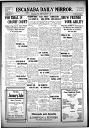 Escanaba Daily Mirror, 1911-01-17