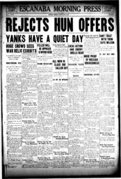 Escanaba Morning Press, 1918-09-17