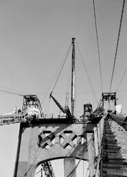 Cable spinning during Mackinac Bridge construction (23 of 33)