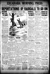 Escanaba Morning Press, 1920-01-25