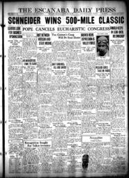 The Escanaba Daily Press, 1931-05-31