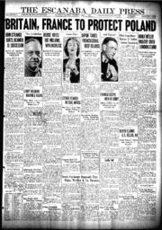 The Escanaba Daily Press, 1939-04-01