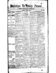 Manistique Tri-Weekly Pioneer, 1892-06-07