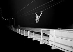 Cable spinning during Mackinac Bridge construction (29 of 33)