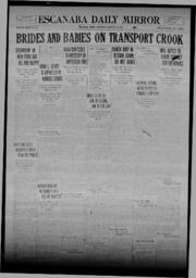 Escanaba Daily Mirror, 1922-01-14